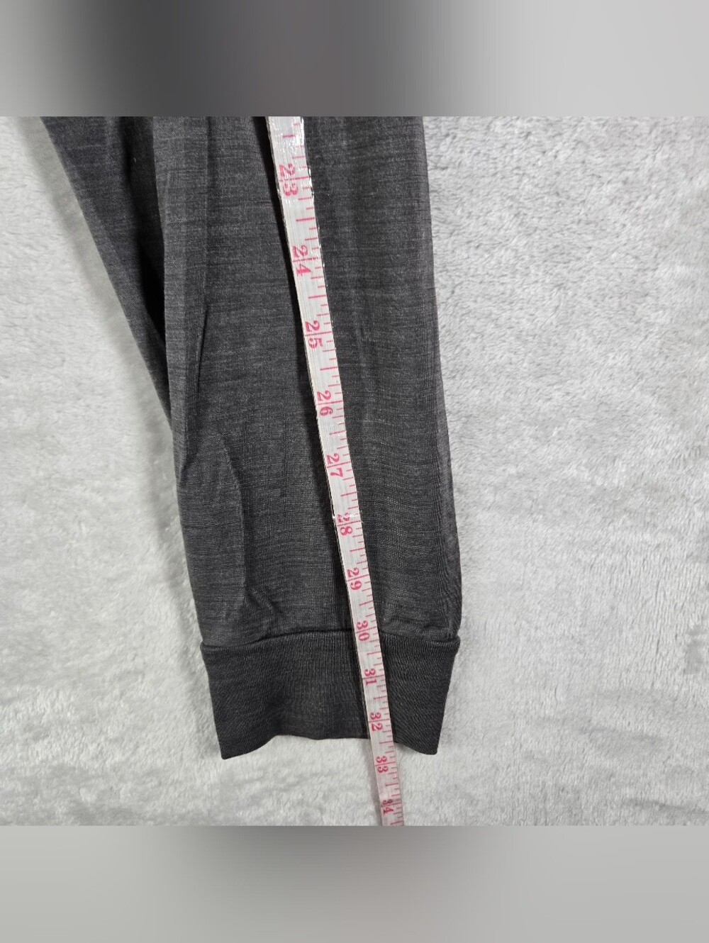 Icebreaker Cool Lite Long Sleeve Crewneck Shirt Men Large Gray Merino Wool Blend - Picture 10 of 11